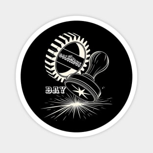 The U.S. Columbus day Magnet